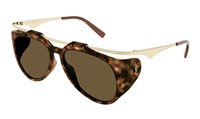 Sunglasses Saint Laurent Woman SL M137 AMELIA002-HAVANA-GOLD-BROWN55 - SL M137 AMELIA002-HAVANA-GOLD-BROWN55